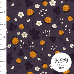 Jersey (trikå) – Hjortron – Aubergine (GOTS)