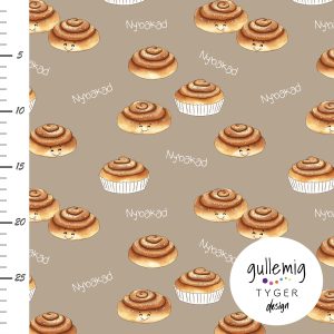 Jersey (trikå) – Nybakade bullar – Beige (GOTS)