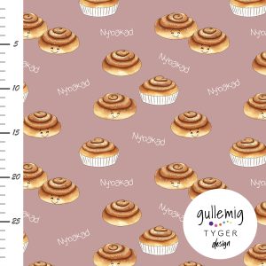 Jersey (trikå) – Nybakade bullar – Gammelrosa (GOTS)
