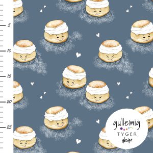 Jersey (trikå) – Semlor – Blå (GOTS)