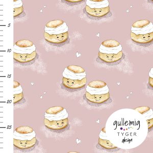 Jersey (trikå) – Semlor – Rosa (GOTS)